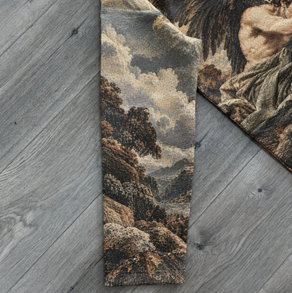 Fallen Angel Woven Tapestry Hoodie