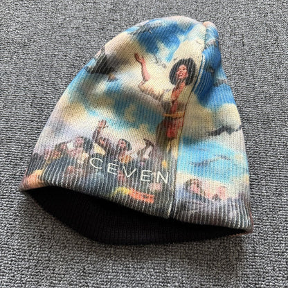 Heaven Art Knit Beanie