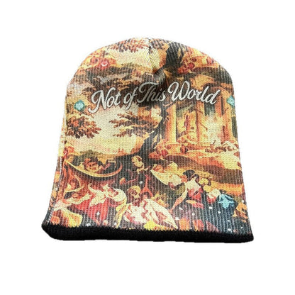Save The World Art Knit Beanie