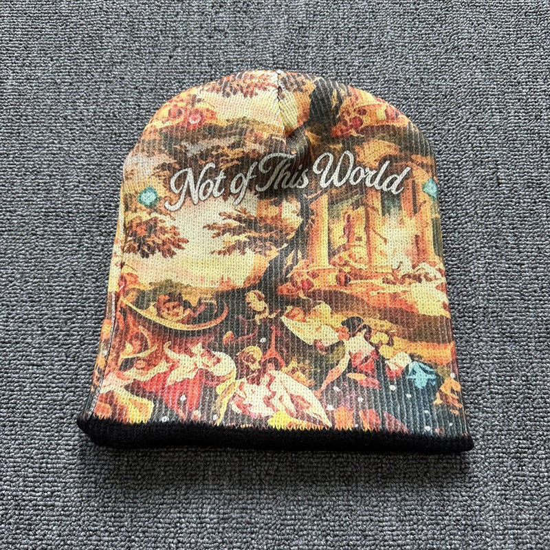 Save The World Art Knit Beanie