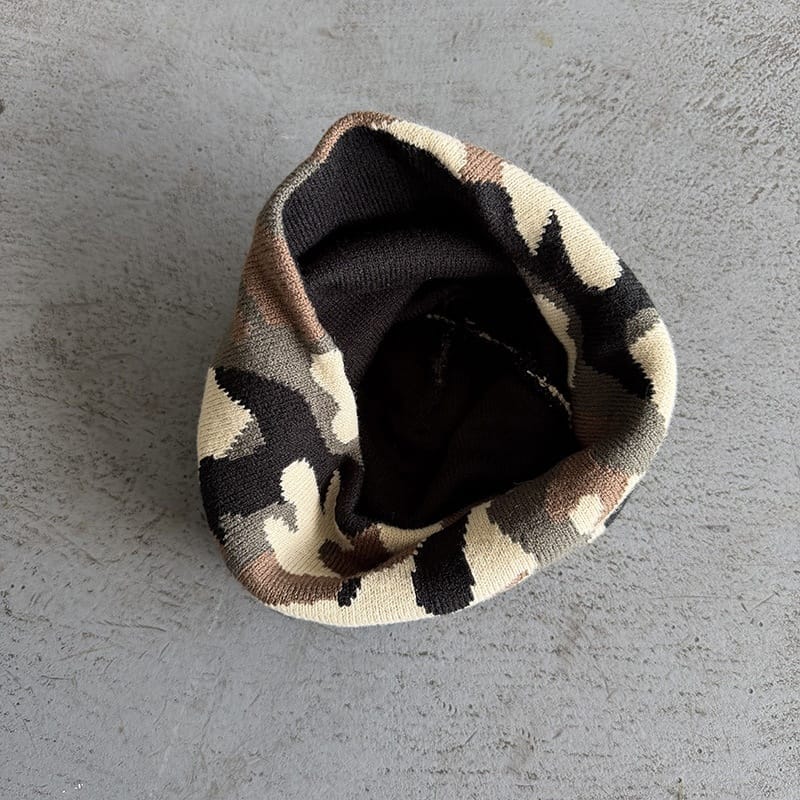 Woodland Camo Knit Beanie