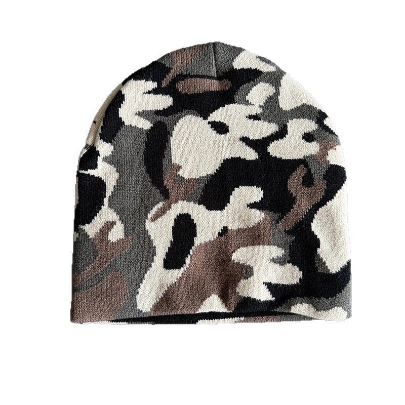 Woodland Camo Knit Beanie