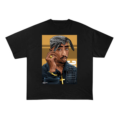 2PAC HEAVY COTTON TEES-8246