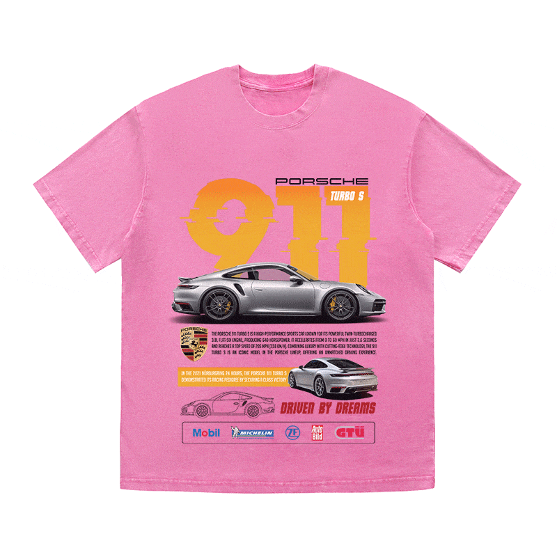 911 HEAVY WEIGHT COTTON TEE-8842
