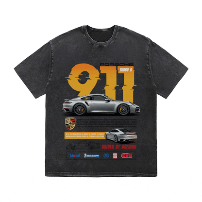 911 HEAVY WEIGHT COTTON TEE-8842