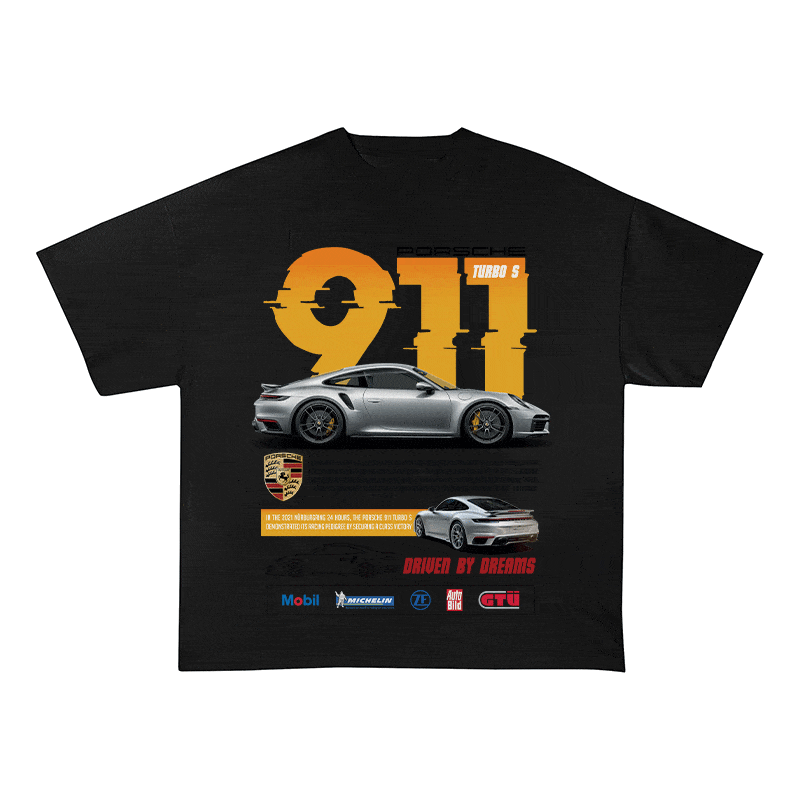 911 HEAVY WEIGHT COTTON TEE-8842
