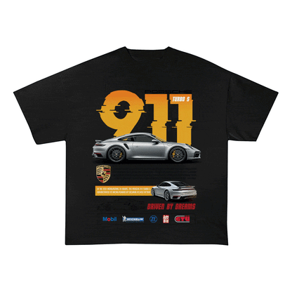 911 HEAVY WEIGHT COTTON TEE-8842