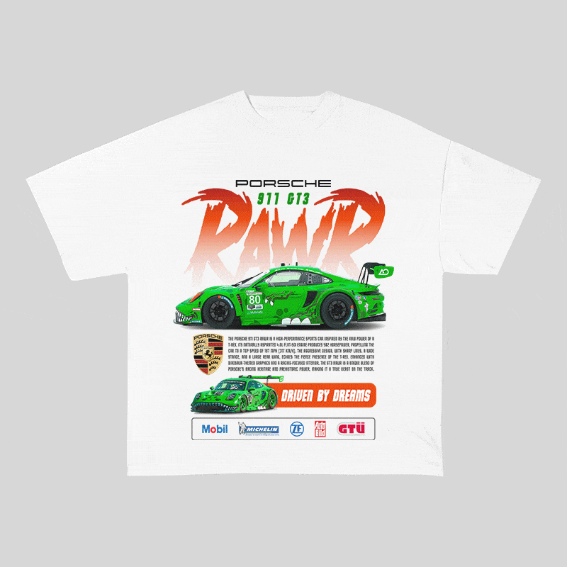 911 RAWR 2 HEAVY WEIGHT COTTON TEE-8839
