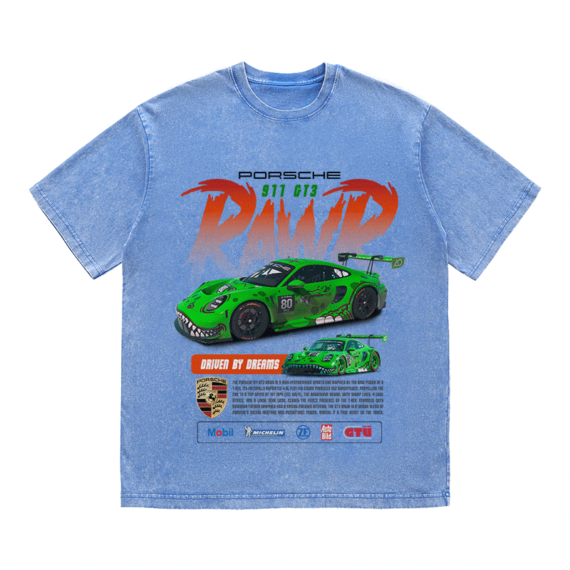 911 RAWR 3 HEAVY WEIGHT COTTON TEE-8840