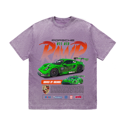911 RAWR 3 HEAVY WEIGHT COTTON TEE-8840