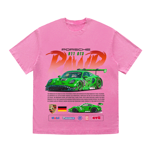 911 RAWR HEAVY WEIGHT COTTON TEE-8841