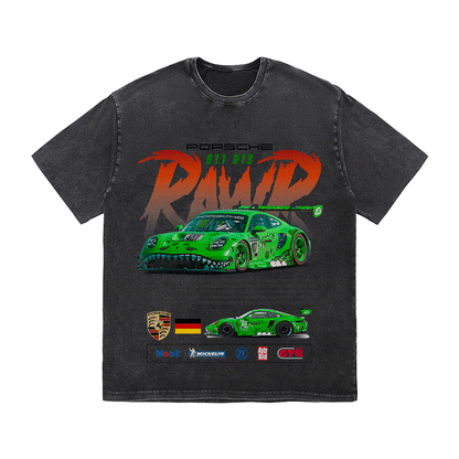 911 RAWR HEAVY WEIGHT COTTON TEE-8841