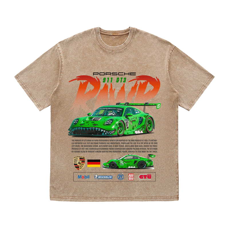 911 RAWR HEAVY WEIGHT COTTON TEE-8841