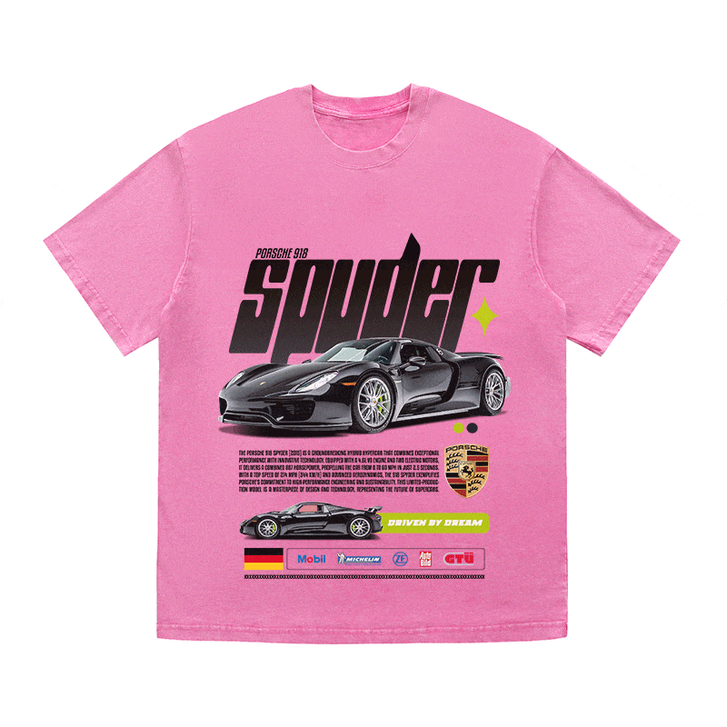 918 SPYDER HEAVY WEIGHT COTTON TEE-8828
