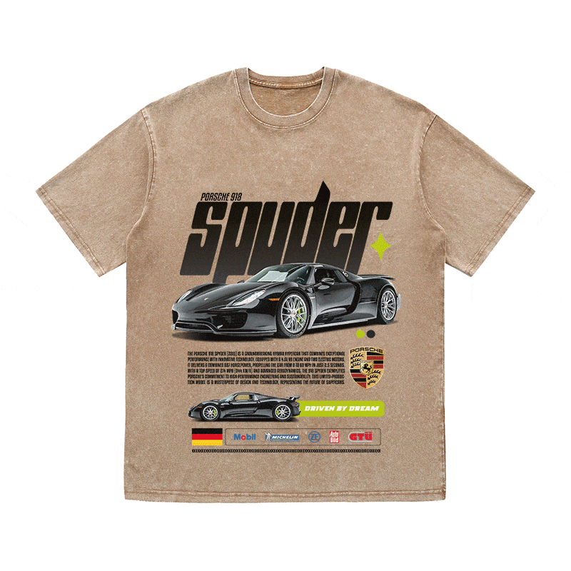 918 SPYDER HEAVY WEIGHT COTTON TEE-8828