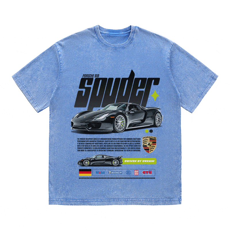 918 SPYDER HEAVY WEIGHT COTTON TEE-8828