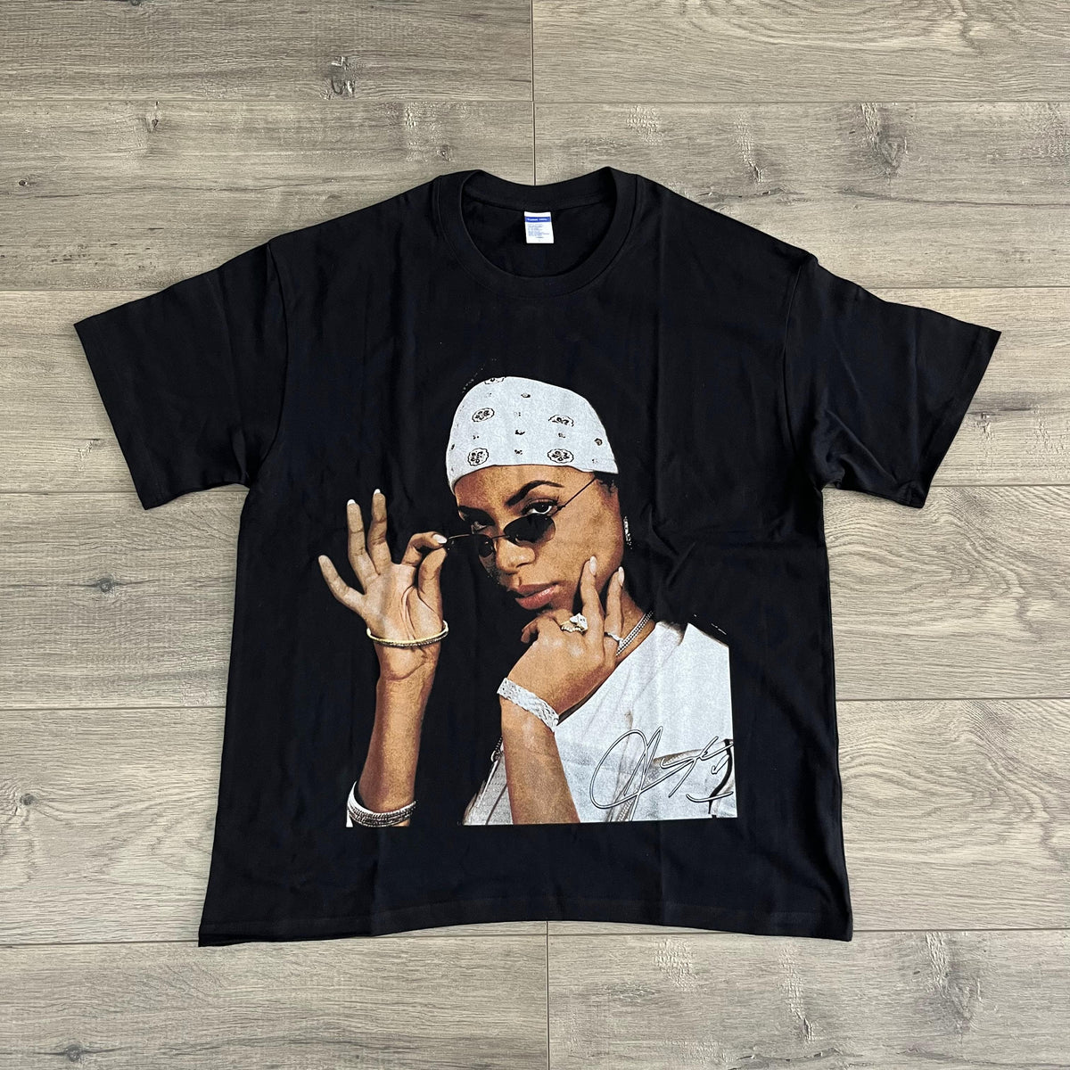 AALIYAH HEAVY WEIGHT COTTON TEE-8020