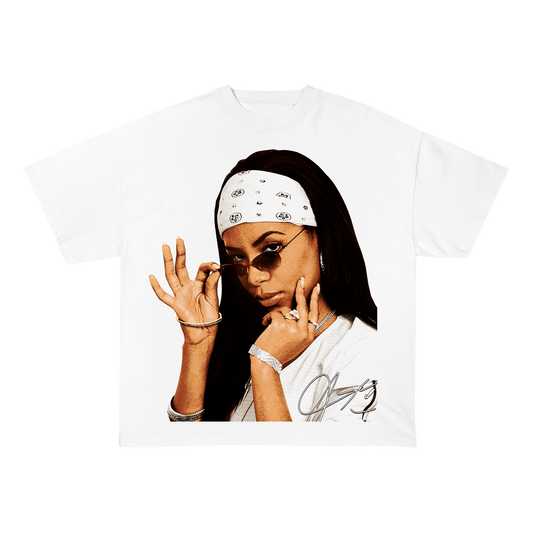 AALIYAH HEAVY WEIGHT COTTON TEE-8020