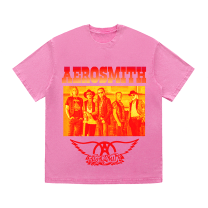 AEROSMITH HEAVY WEIGHT COTTON TEE-9115