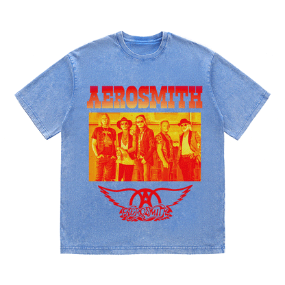 AEROSMITH HEAVY WEIGHT COTTON TEE-9115