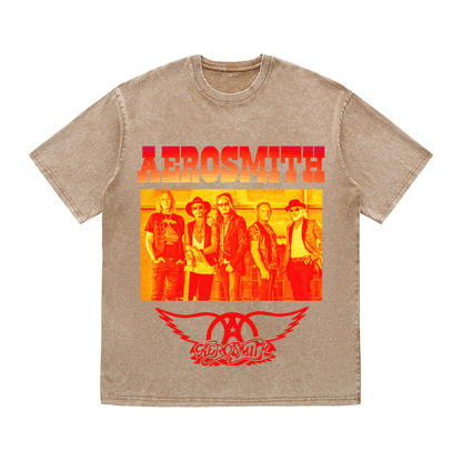 AEROSMITH HEAVY WEIGHT COTTON TEE-9115
