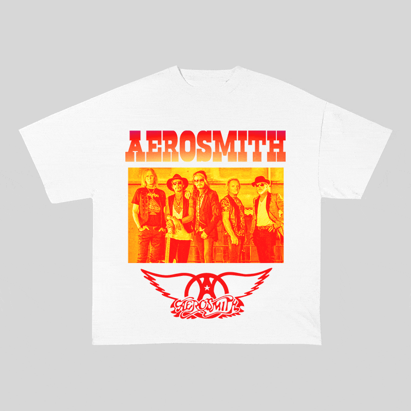 AEROSMITH HEAVY WEIGHT COTTON TEE-9115