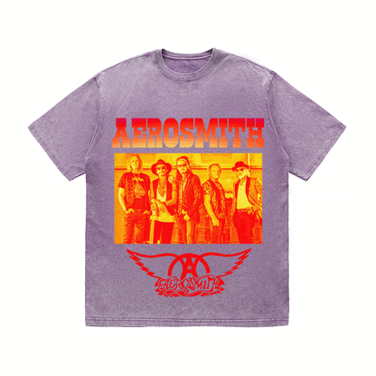 AEROSMITH HEAVY WEIGHT COTTON TEE-9115