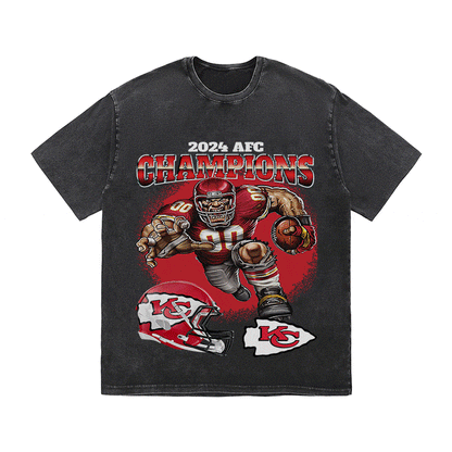 AFC CHAMP HEAVY WEIGHT COTTON TEE-9186