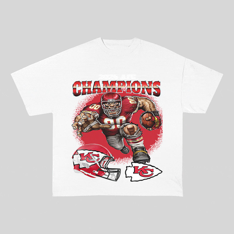 AFC CHAMP HEAVY WEIGHT COTTON TEE-9186
