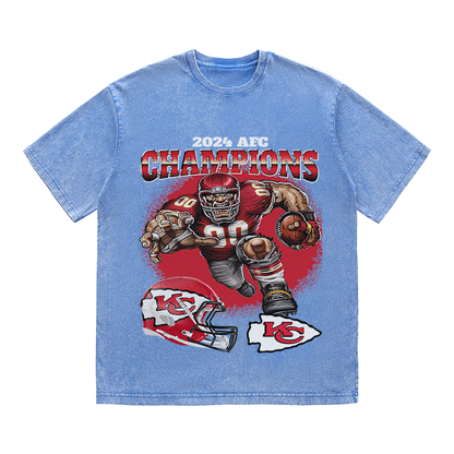 AFC CHAMP HEAVY WEIGHT COTTON TEE-9186