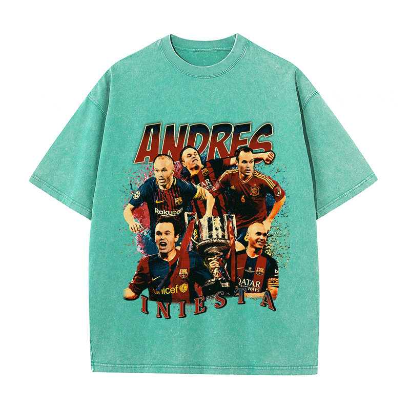 ANDRES INIESTA HEAVY WEIGHT COTTON TEE-9145
