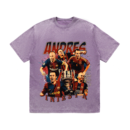 ANDRES INIESTA HEAVY WEIGHT COTTON TEE-9145