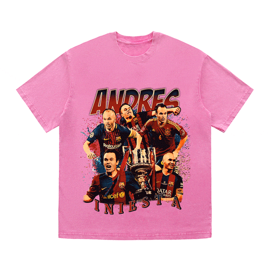 ANDRES INIESTA HEAVY WEIGHT COTTON TEE-9145