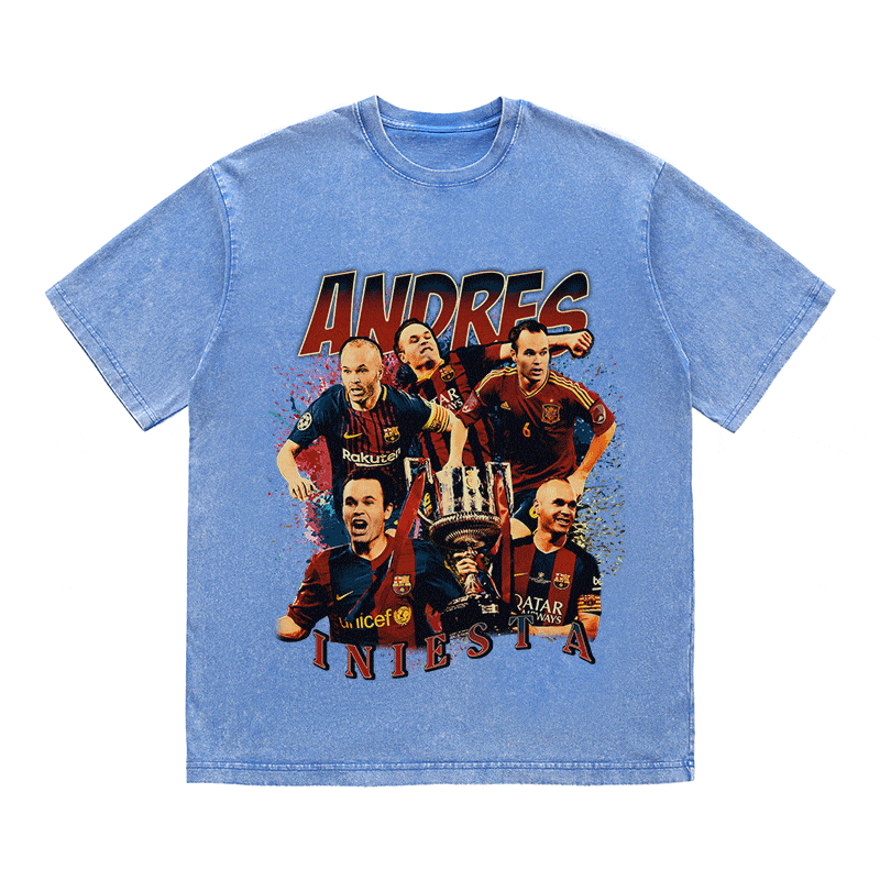ANDRES INIESTA HEAVY WEIGHT COTTON TEE-9145