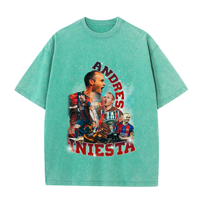 ANDRES INIESTA HEAVY WEIGHT COTTON TEE-9146