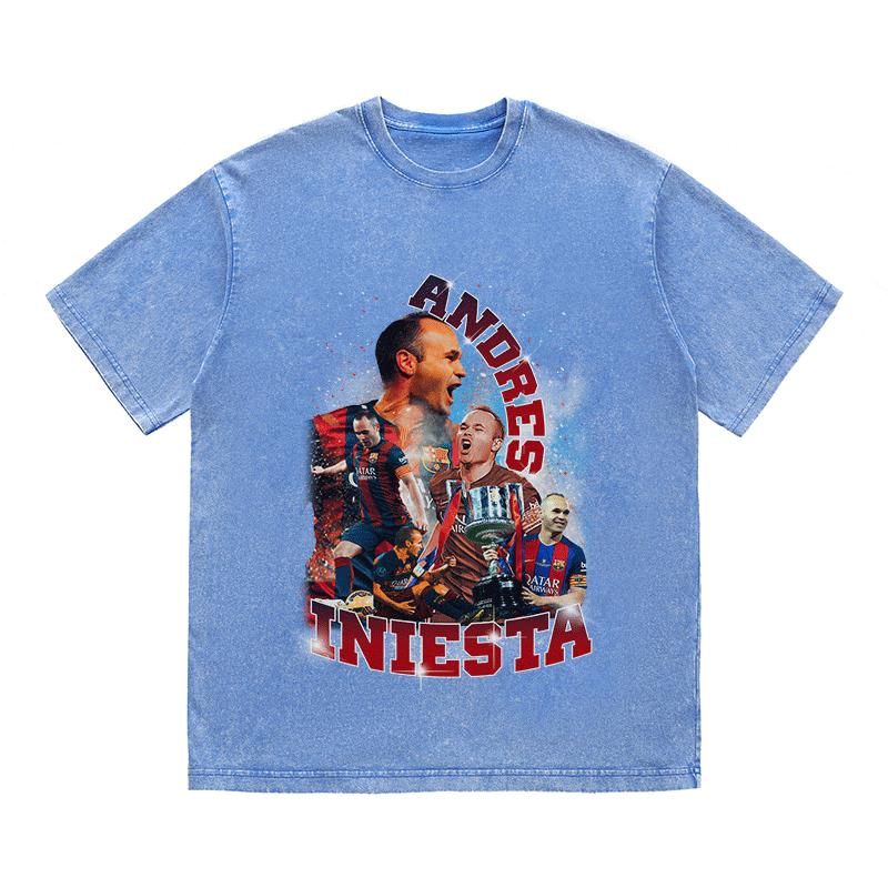 ANDRES INIESTA HEAVY WEIGHT COTTON TEE-9146