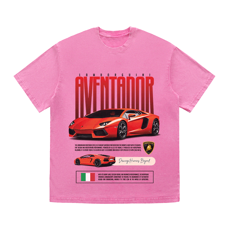 AVENTADOR HEAVY WEIGHT COTTON TEE-8831