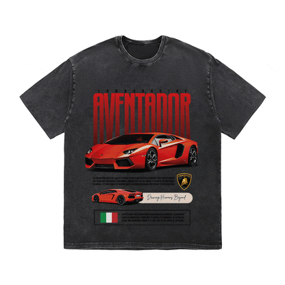 AVENTADOR HEAVY WEIGHT COTTON TEE-8831