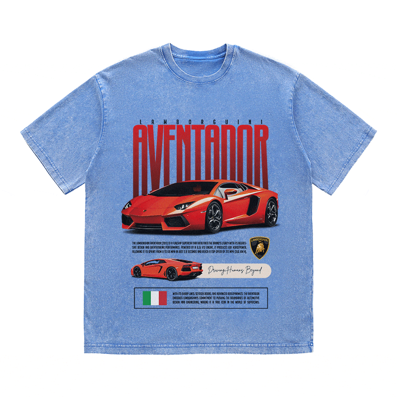 AVENTADOR HEAVY WEIGHT COTTON TEE-8831