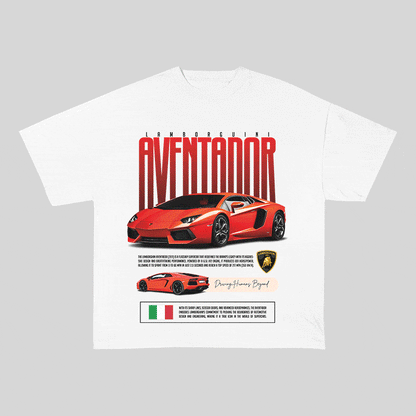 AVENTADOR HEAVY WEIGHT COTTON TEE-8831