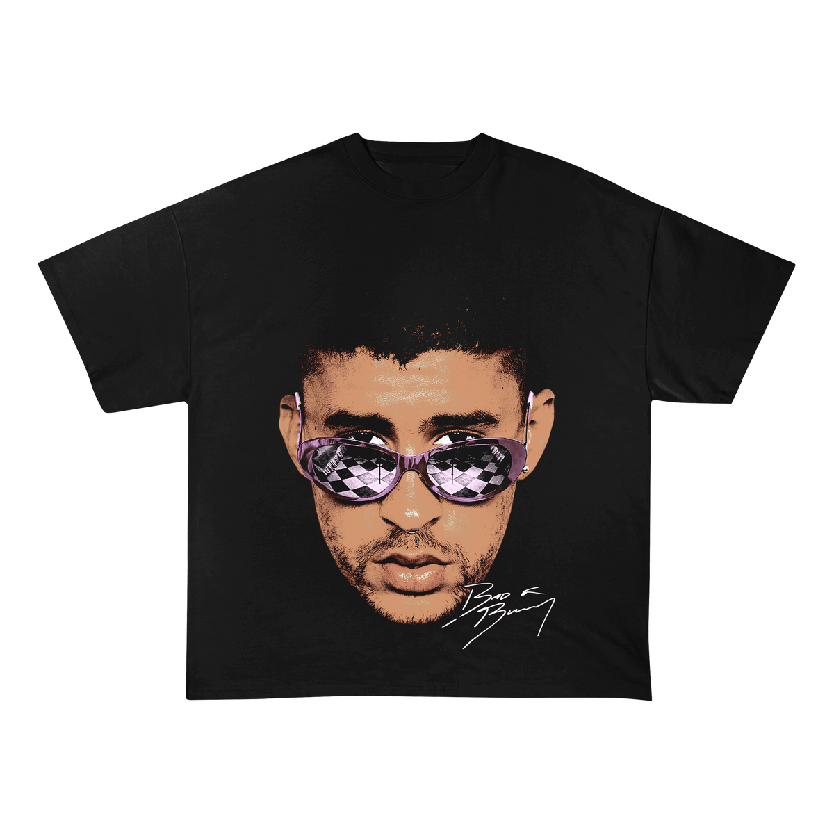 BADBUNNY HEAVY WEIGHT COTTON TEE-8016