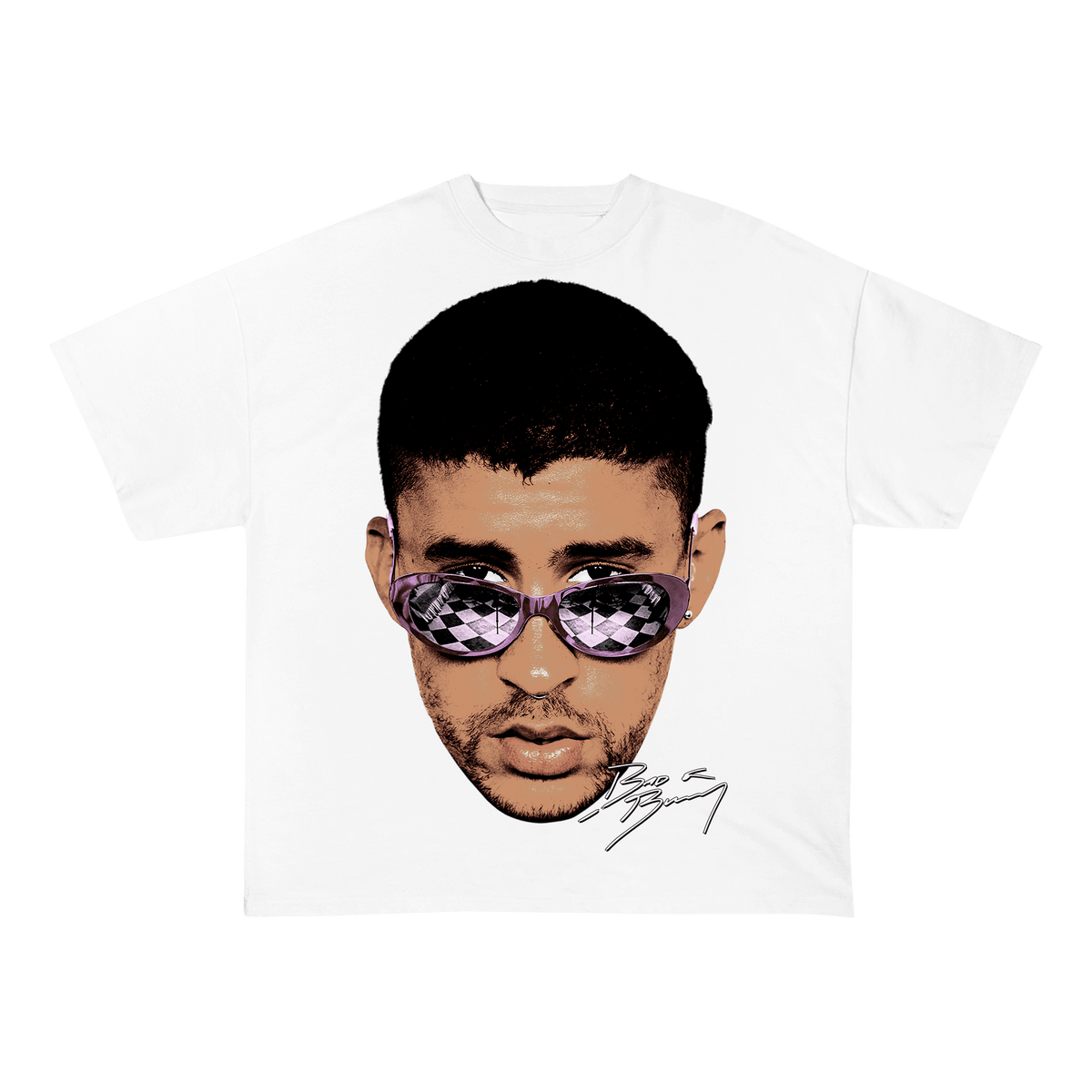 BADBUNNY HEAVY WEIGHT COTTON TEE-8016