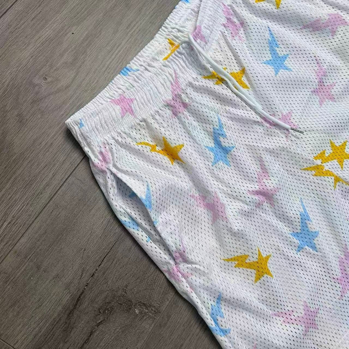 BAPE STAR V2 MESH SHORTS-8771