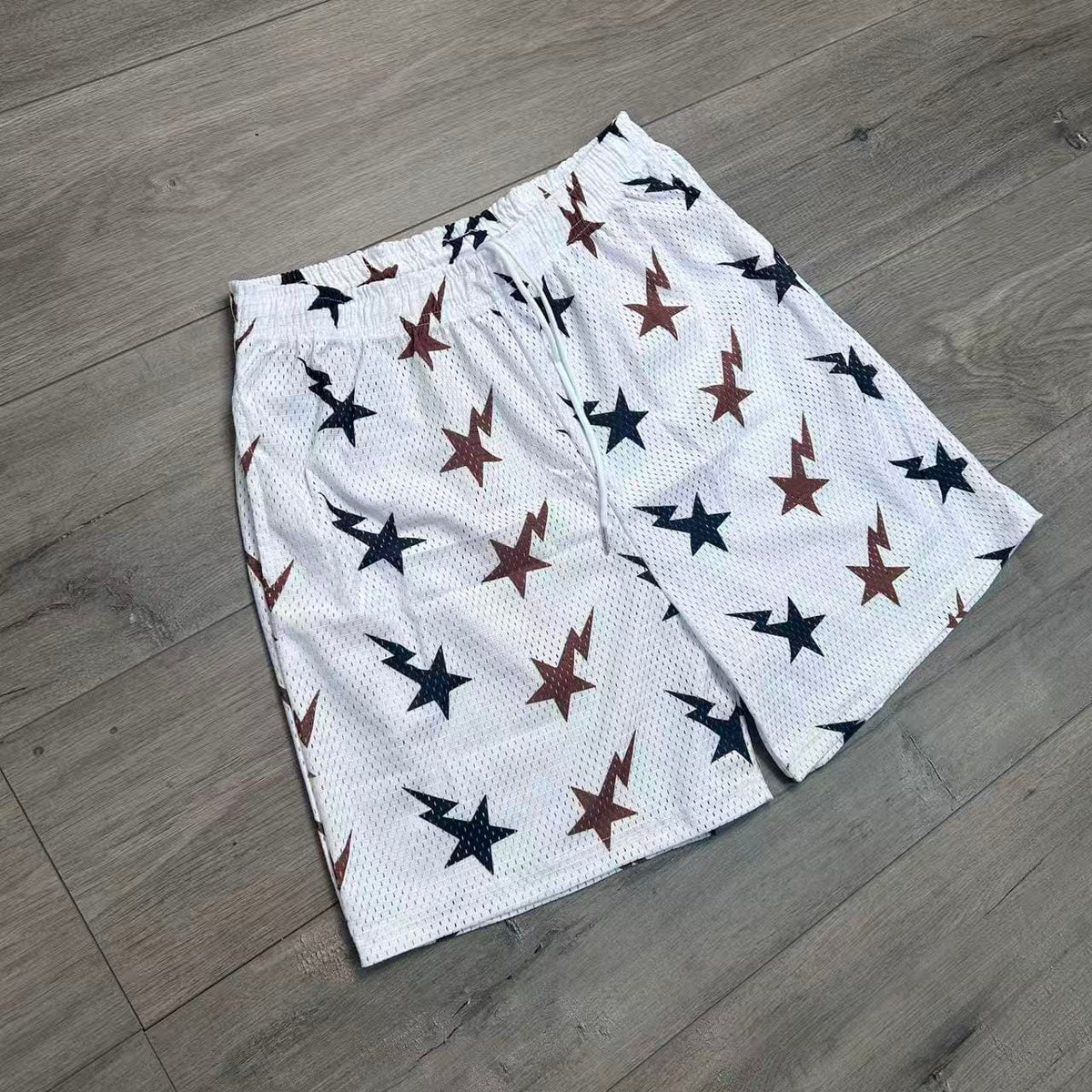 BAPE STAR V5 MESH SHORTS-8774