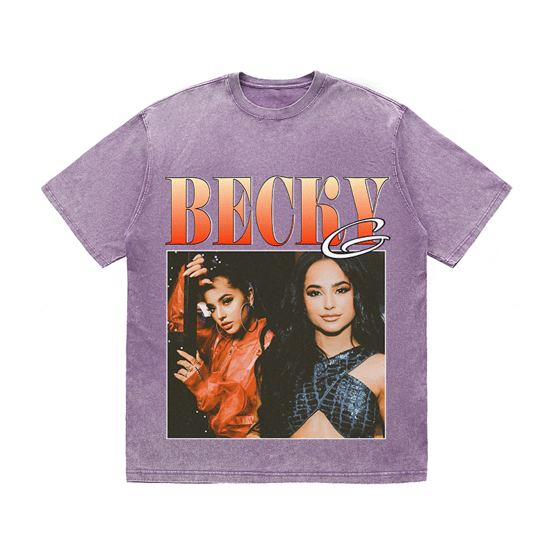 RDMCLOTHINGART tapestry hoodie BECKY G HEAVY WEIGHT COTTON TEE-8852