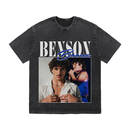 RDMCLOTHINGART tapestry hoodie BENSON HEAVY WEIGHT COTTON TEE-8853