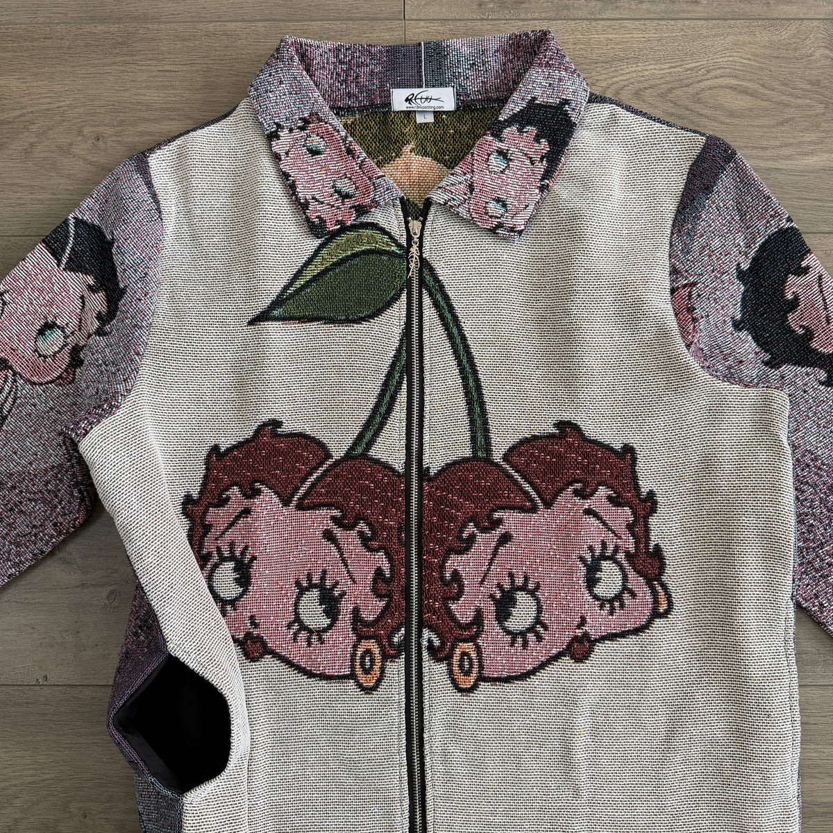 BETTY BOOP CHERRIES TAPESTRY JACKET