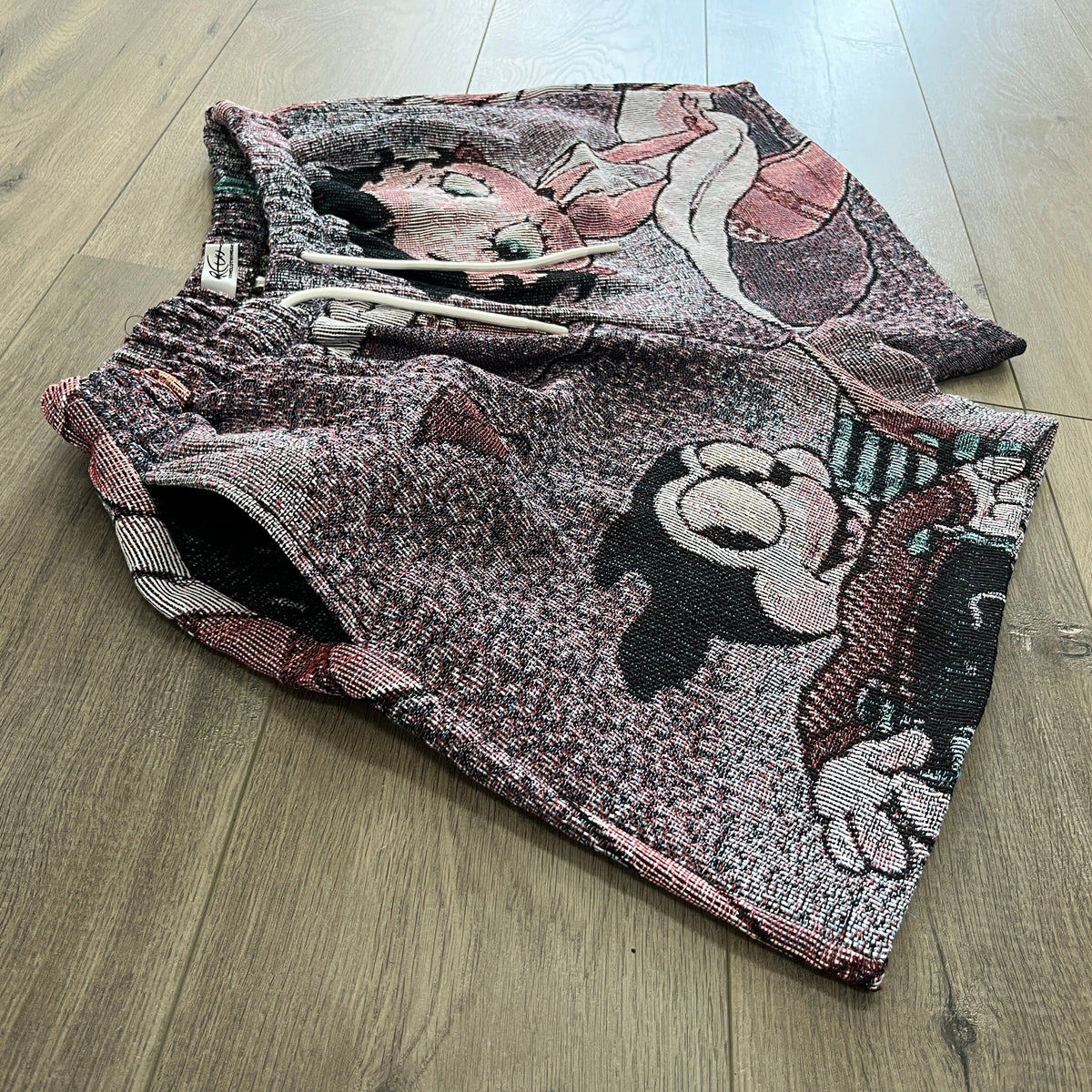 BETTY BOOP CHERRIES TAPESTRY SHORTS