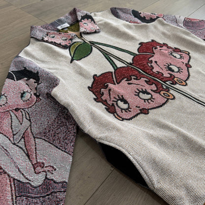 BETTY BOOP CHERRIES TAPESTRY TEE