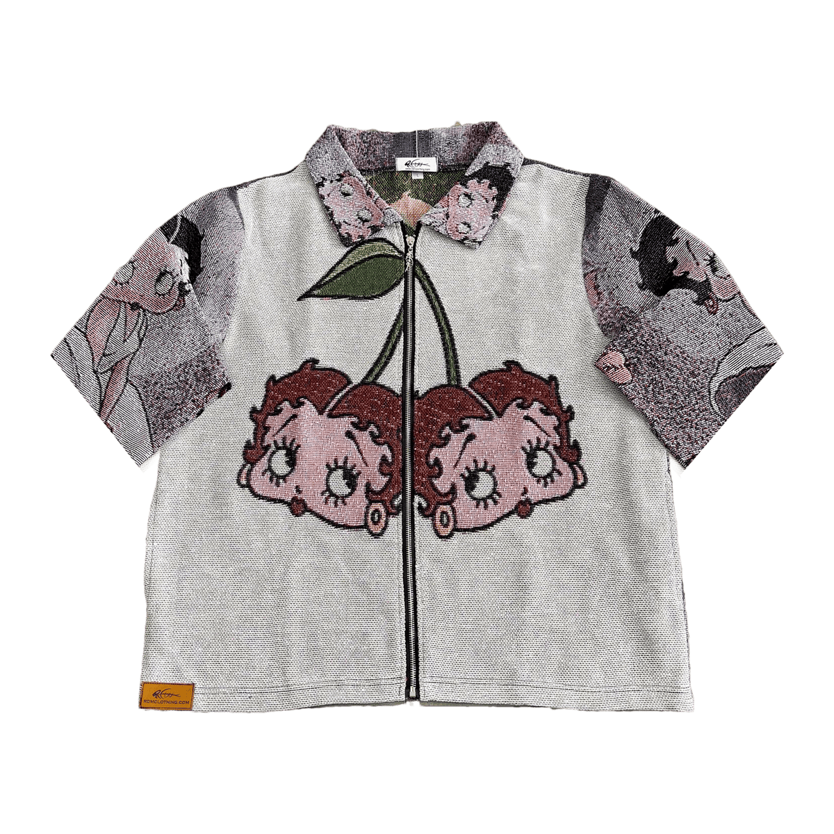 BETTY BOOP CHERRIES TAPESTRY TEE